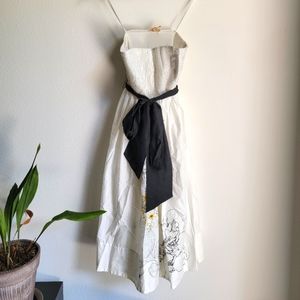 Anthropologie Dress White